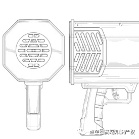 亚马逊外观专利侵权预警--泡泡玩具枪外观专利